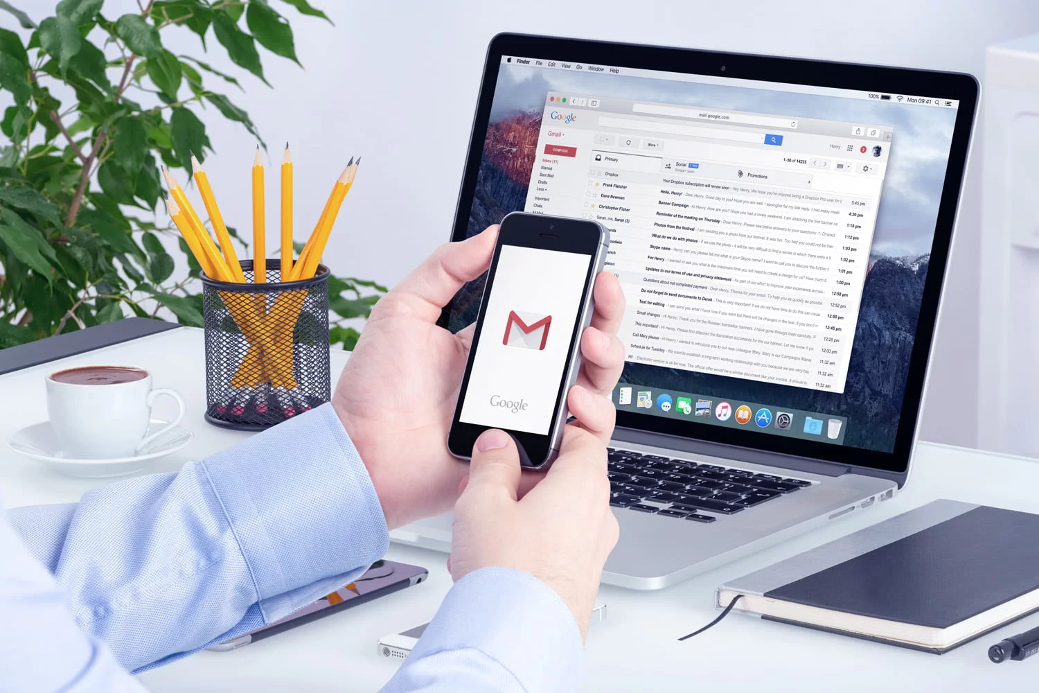 configurando sua conta de email no gmail